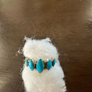 Sterling Silver and Turquoise Ring size 10